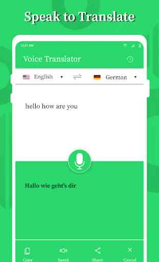 Traduire différentes langues - Camera Translators 3