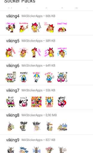 Viking Sticker For WhatsApp ( WAStickerApps ) 2