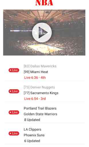Watch NBA Basketball : Live Streaming for Free 1