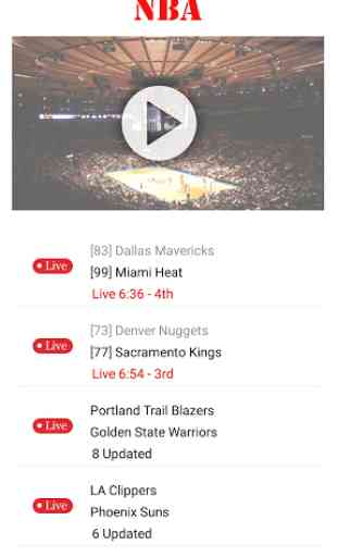 Watch NBA Basketball : Live Streaming for Free 3