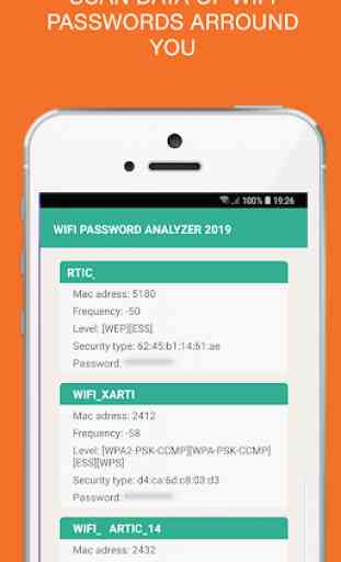 Analyseur de mots de passe Wifi 2019 2
