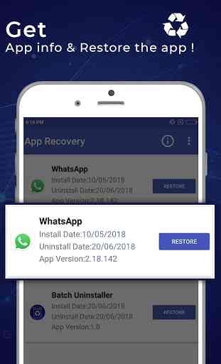 App Recovery: Recover Deleted Apps 1