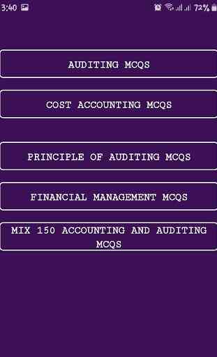 Auditing - Chapter & MCQs 3