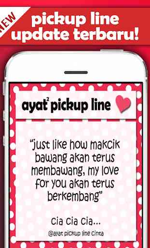 Ayat Pickup Line Cinta 3