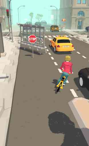 Bikemasters: Traffic BMX Rider vs City Cars 1