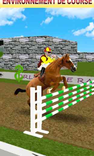 cheval courses Jeux: cheval équitation 3