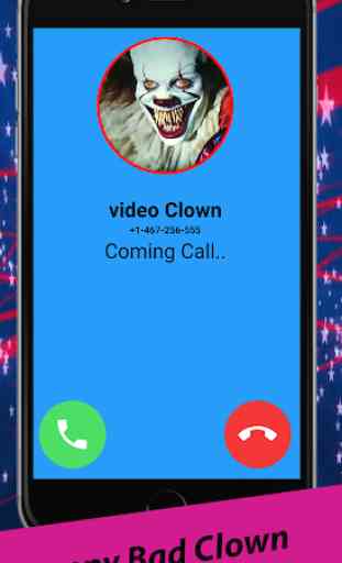 Clown Call Me ! Creepy Fake Video Call 3