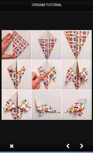 Comment créer Origami 3