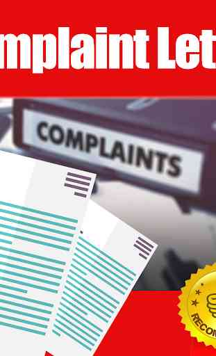 Complaint Letter Sample 1