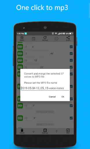 Convert Merge Opus Voice Note to Mp3 (Pro) 2