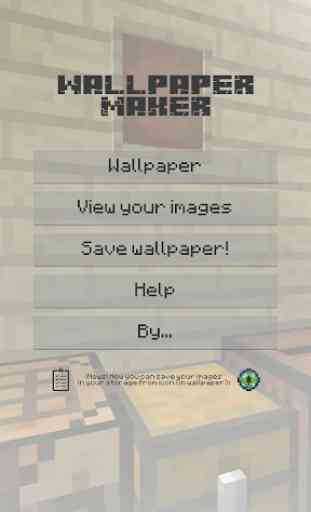 Create Wallpaper Minecraft 2