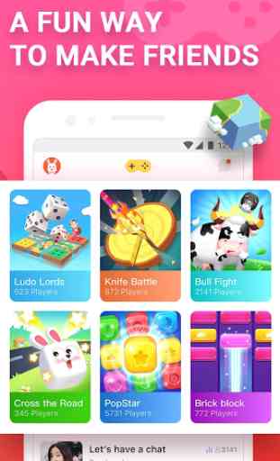 CuteMeet - Play Games With Friends 2