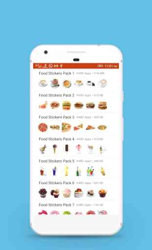 Food Stickers For WhatsApp  (WAStickers) 1