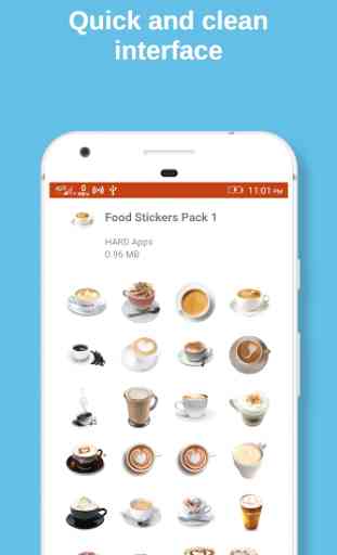 Food Stickers For WhatsApp  (WAStickers) 2