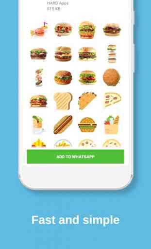 Food Stickers For WhatsApp  (WAStickers) 3