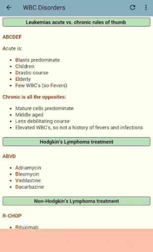 Hematology Mnemonics 3