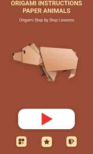 Instructions pour animaux en papier origami 1