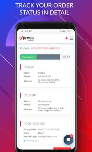 Ixpress – Singapore Courier & Delivery Service App 2
