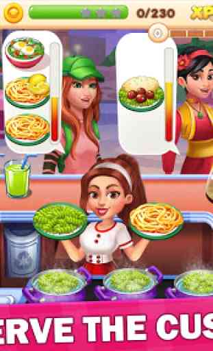 Jeux de cuisine 2020 Restaurant Fever Master Craze 3