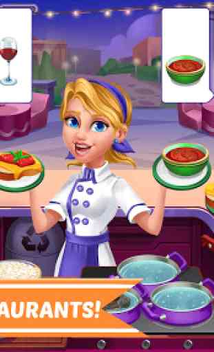 Jeux de cuisine pour filles Restaurant Craze Fever 2