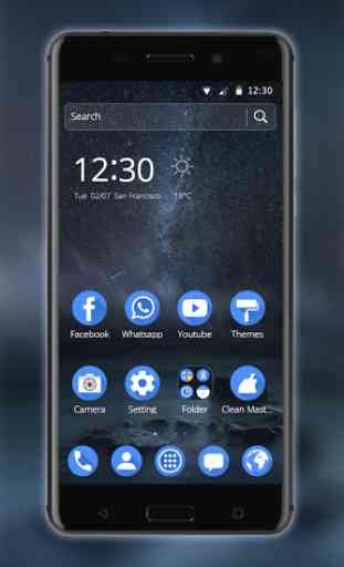 Launcher Theme For Nokia 6 3