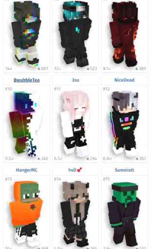 NameMC: The Best Minecraft Skins 2