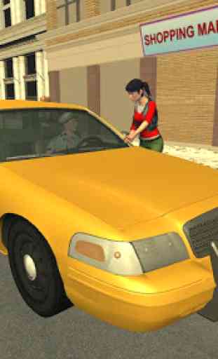 NY Yellow Cab Driver - Jeux de conduite de voiture 1