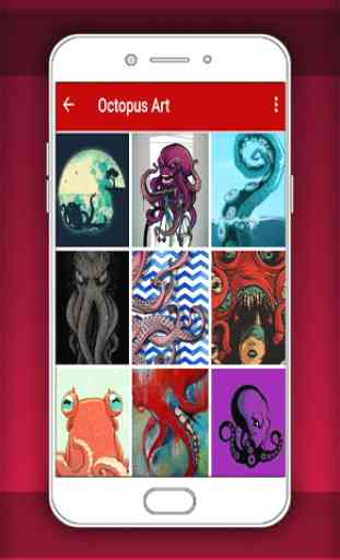 Octopus Art Wallpaper Set 1