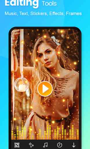 Parcticlely.ly photo video maker Musical Bit video 3