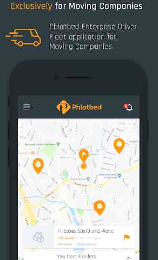 Phlatbed Fleet - Moving & Delivery Application 1