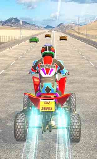 Quad ATV Traffic Racer 1