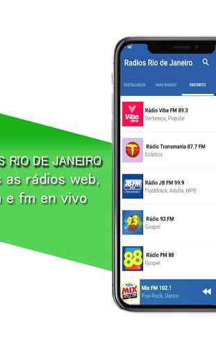 Rádios do Rio de Janeiro - Rádio RJ fm 3