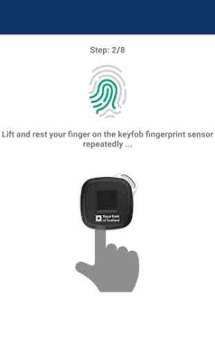 RBS Biometric Payment Fob 3