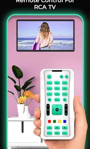 Remote Control For RCA TV 2