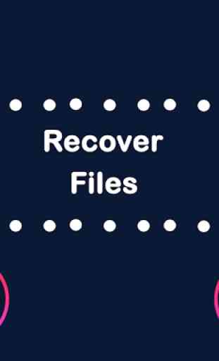 Restaurer tous les fichiers supprimés 3