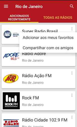 Rio de Janeiro Radio Stations, Brazil 2