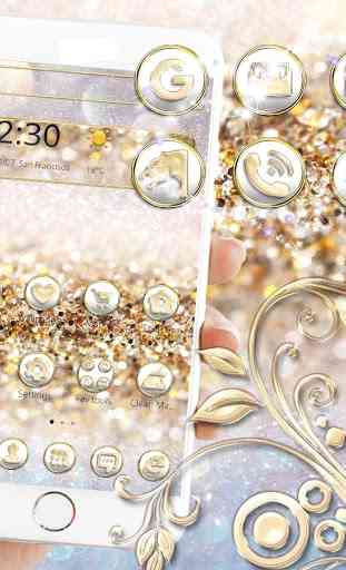 Silver Gold Theme Wallpaper or luxe luxury gold 4