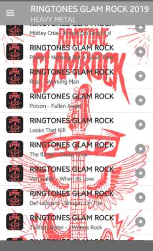 Sonneries Glam Rock 2019 3
