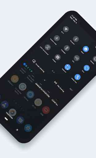 Theme Android Q Black for LG G7 2
