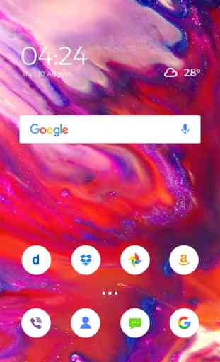 Theme LG V35 ThinQ + Icon Pack For Launcher 4