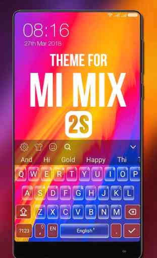 Thème pour Xiaomi Mi Mix 2s 1