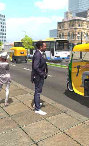 touristique pousse-pousse Taxi chauffeur amusement 4