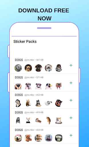 WAStickerApps Dogs Crazy 1