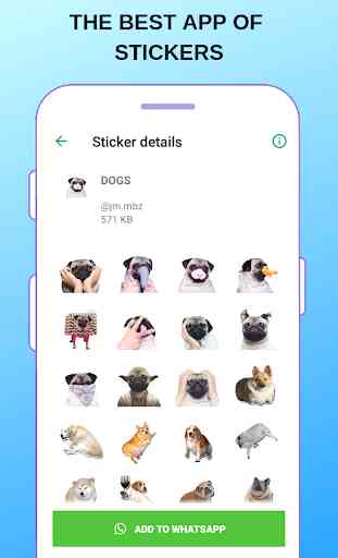 WAStickerApps Dogs Crazy 2