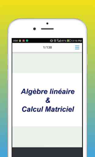 Algèbre et Calcul Matriciel - Exercices corrigés 1