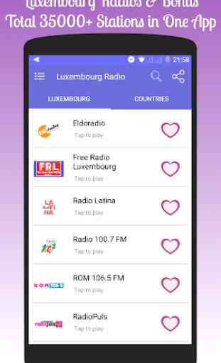 All Luxembourg Radios in One App 1
