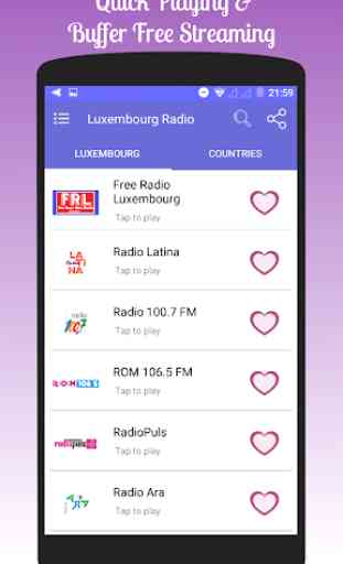 All Luxembourg Radios in One App 4