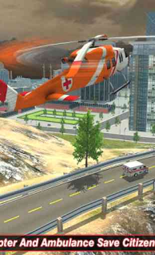 Ambulance Helicopter Game 2