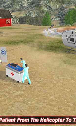 Ambulance Helicopter Game 3