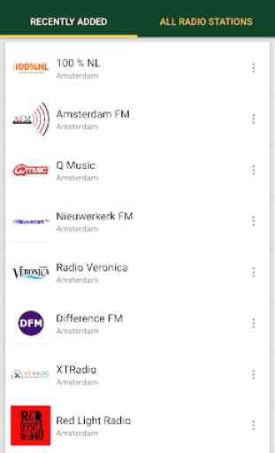 Amsterdam Radio Stations - Netherlands 1
